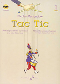 Cover: 9790043075097 | Tac Tic Volume 1 | Nicolas Martynciow | Buch + CD | EAN 9790043075097