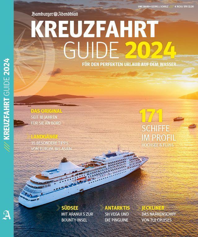 Cover: 9783958561267 | Kreuzfahrt Guide 2024 | Hamburger Abendblatt (u. a.) | Taschenbuch