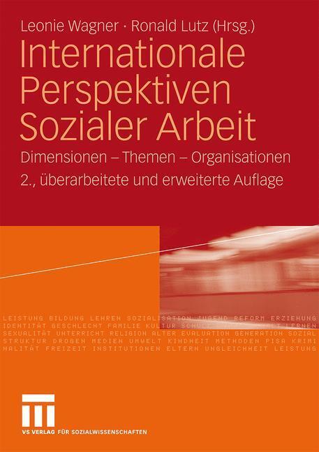 Cover: 9783531164236 | Internationale Perspektiven Sozialer Arbeit | Ronald Lutz (u. a.)