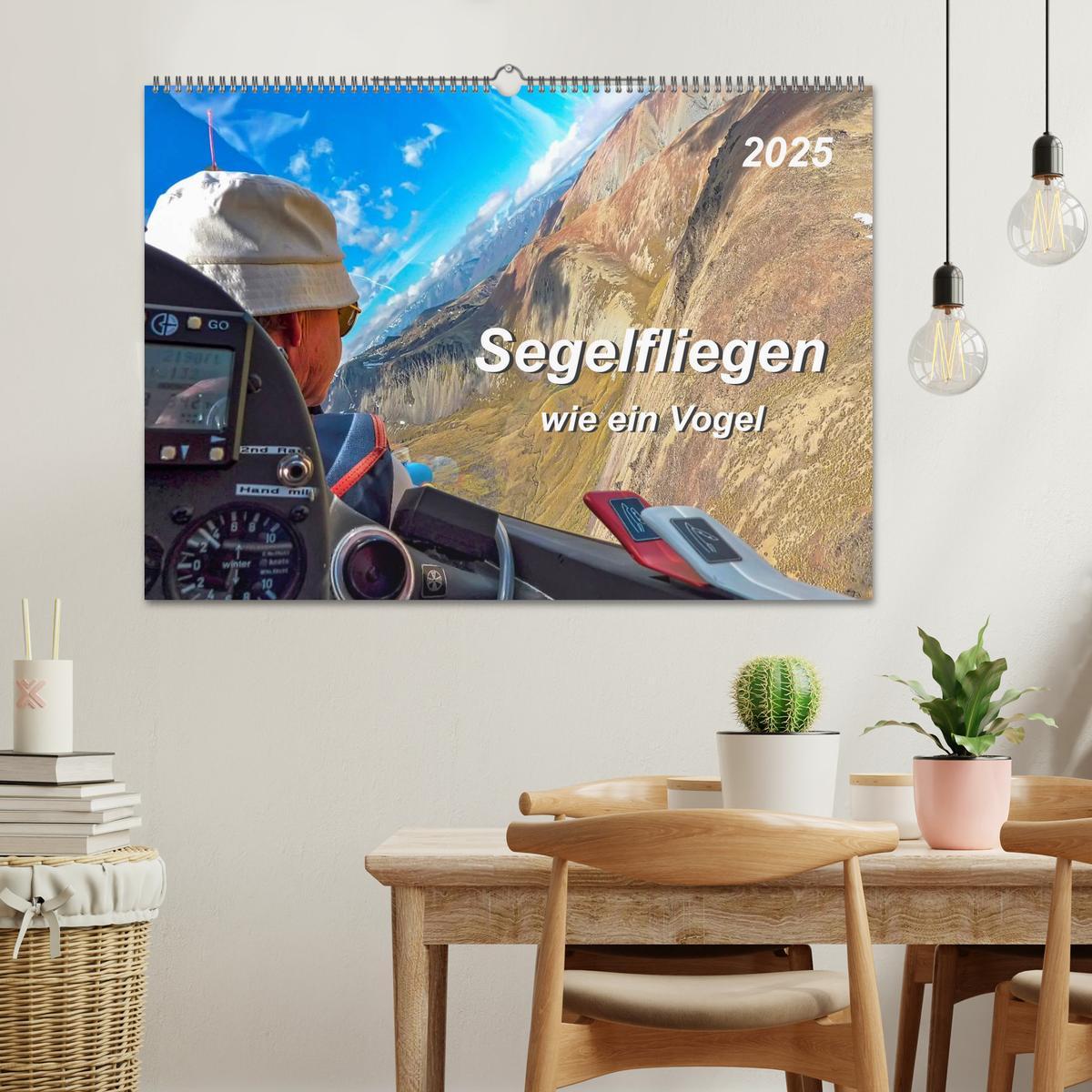 Bild: 9783435595242 | Segelfliegen - wie ein Vogel (Wandkalender 2025 DIN A2 quer),...