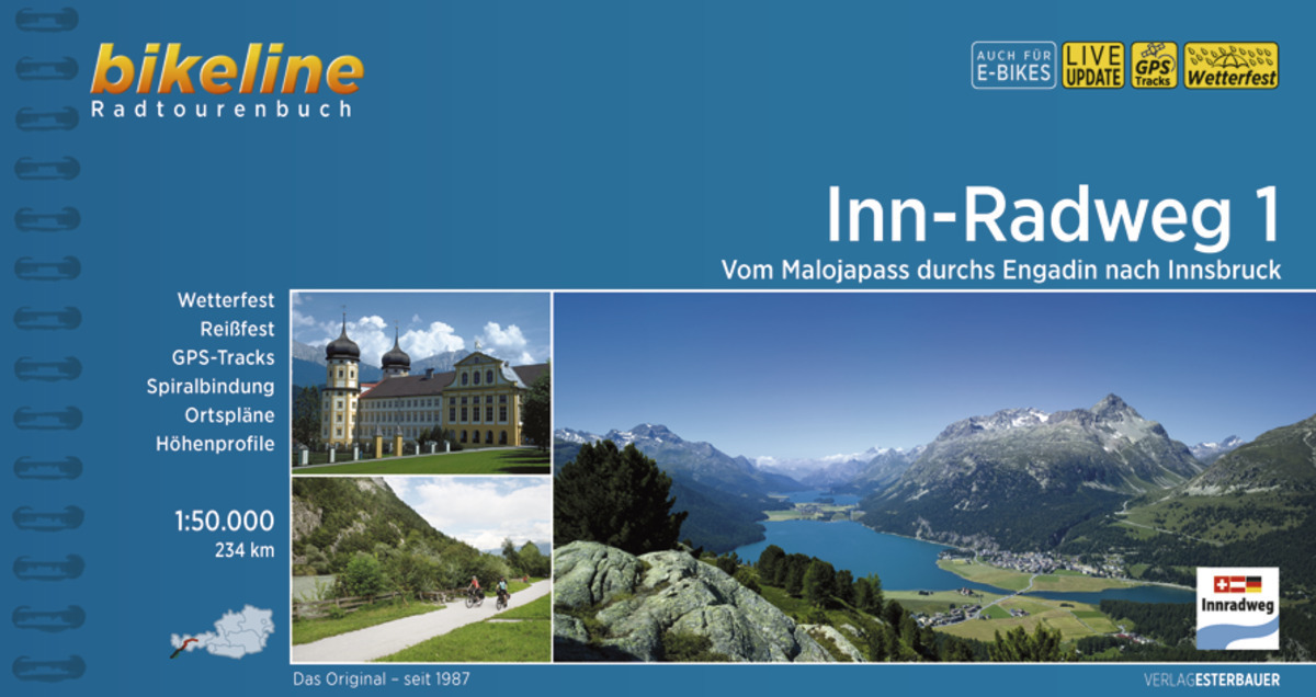 Cover: 9783711100511 | Inn-Radweg / Inn-Radweg 1 | Esterbauer Verlag | Taschenbuch | 112 S.