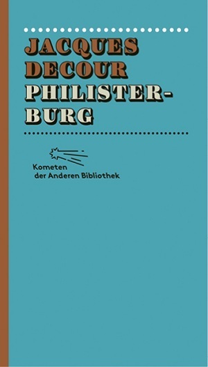 Cover: 9783847730057 | Philisterburg | Jacques Decour | Buch | 200 S. | Deutsch | 2014