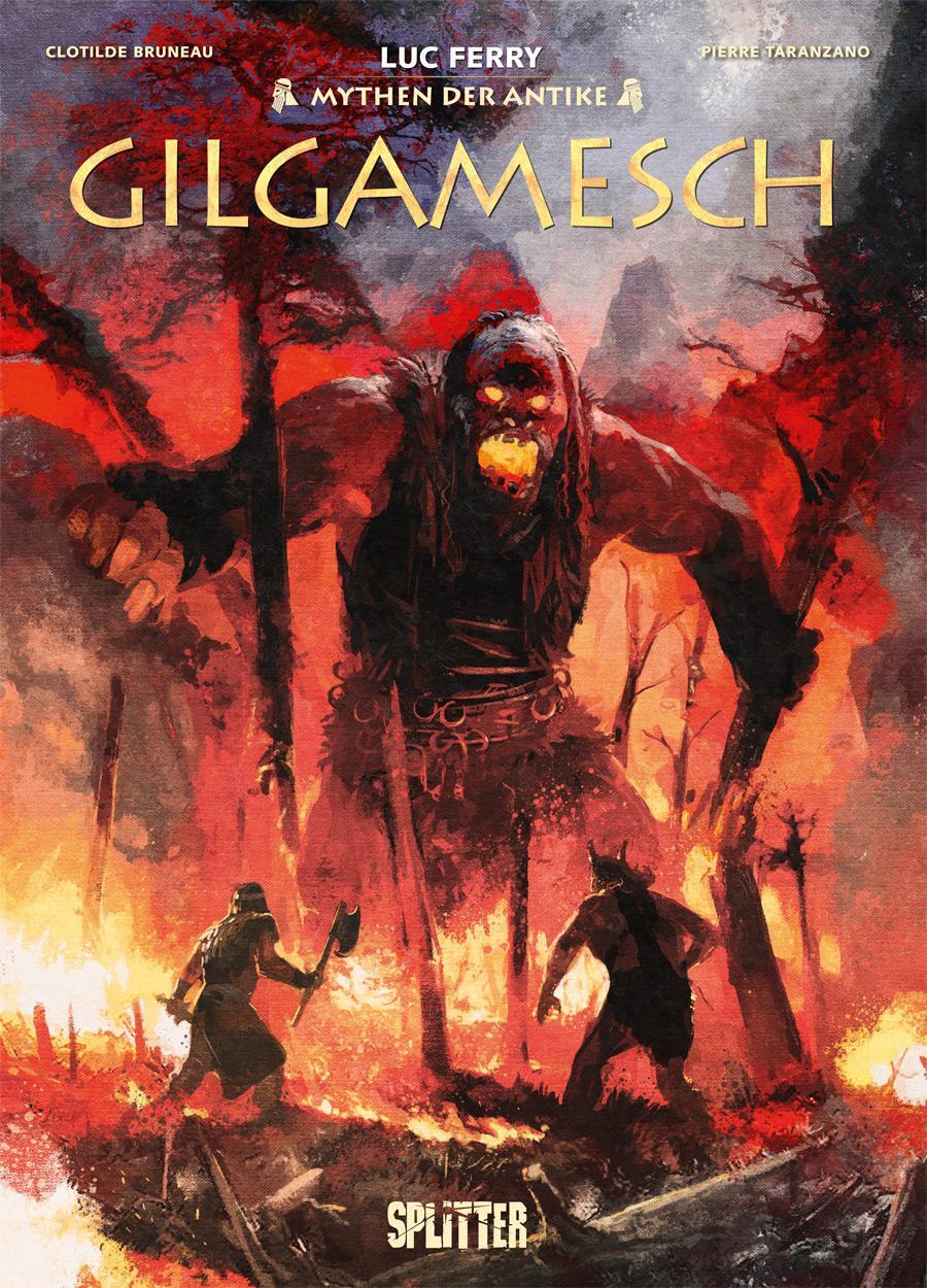 Cover: 9783967922080 | Mythen der Antike: Gilgamesch (Graphic Novel) | Luc Ferry (u. a.)