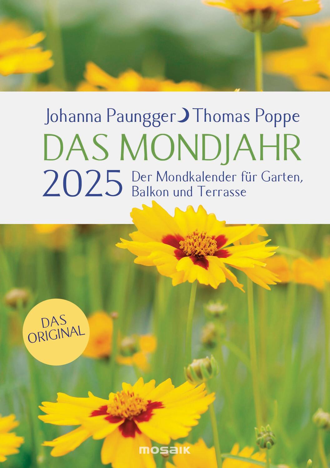 Cover: 9783442319893 | Das Mondjahr 2025 - Garten-Spiralkalender | Johanna Paungger (u. a.)