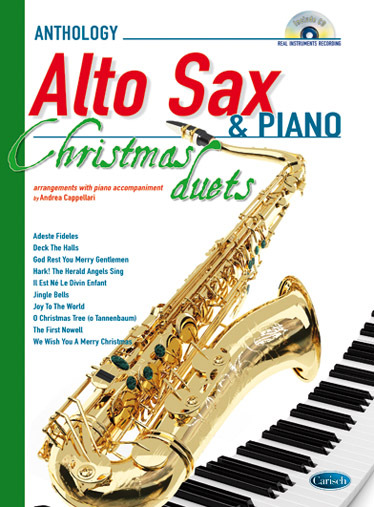 Cover: 9788850723393 | Anthology Christmas Duets (Alto Sax &amp; Piano) | Edition Carisch