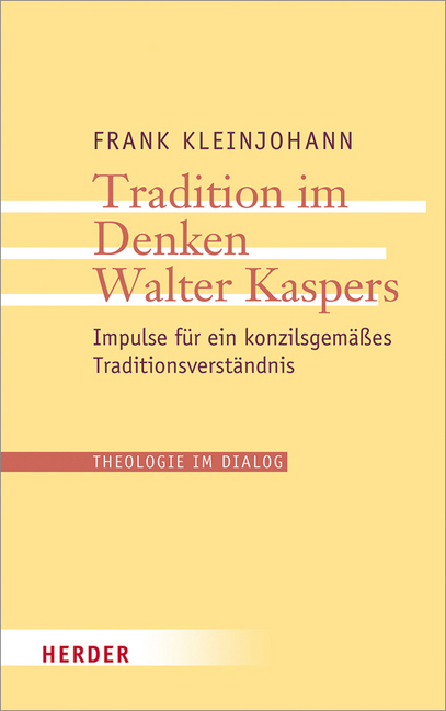Cover: 9783451378614 | Tradition im Denken Walter Kaspers | Frank Kleinjohann | Taschenbuch