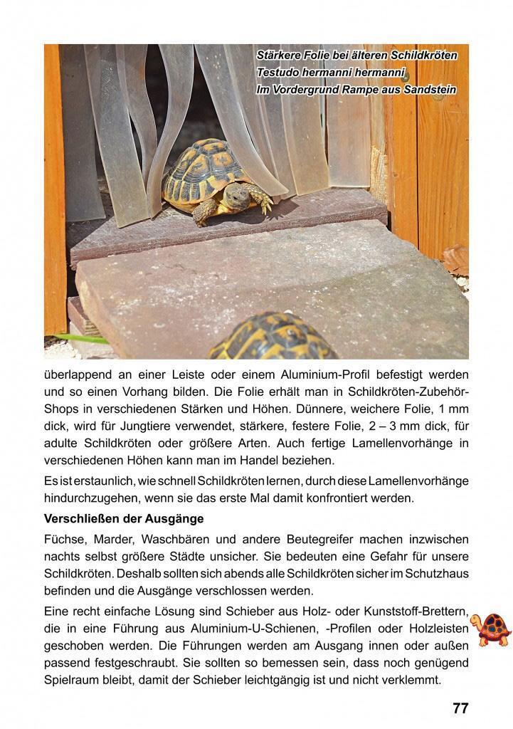 Bild: 9783000460555 | Landschildkröten-Freilandanlagen | Ricarda Schramm | Taschenbuch