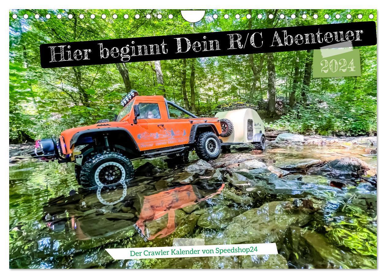 Cover: 9783675968455 | Where your RC Adventure begins! (Wandkalender 2024 DIN A4 quer),...