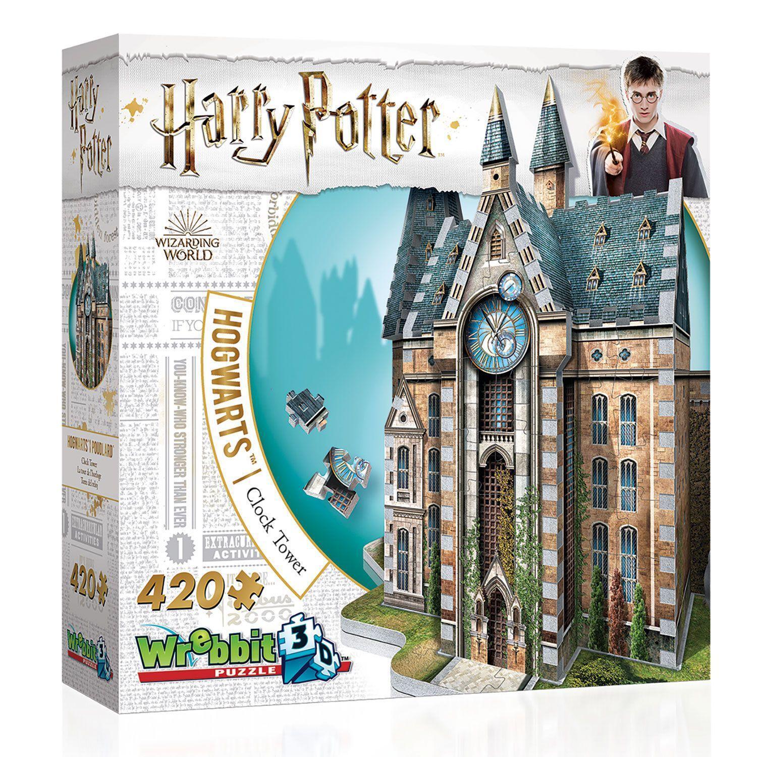 Cover: 665541010132 | Hogwarts Clocktower Harry Potter (420 Teile) - 3D-Puzzle | 3D-PUZZLE