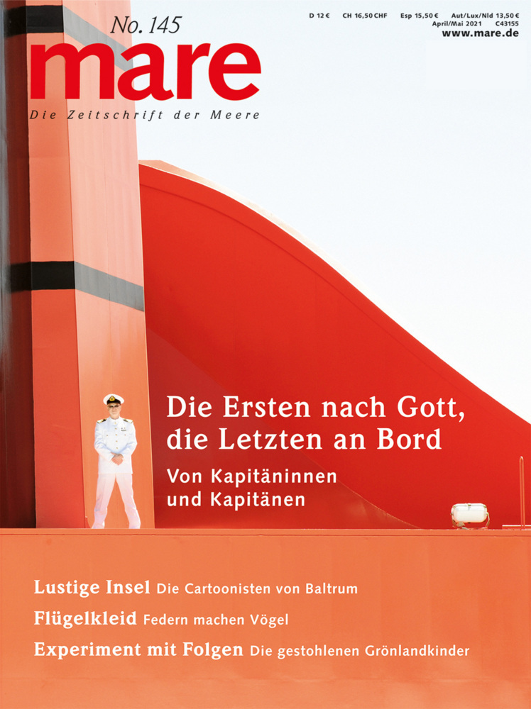 Cover: 9783866484344 | mare - Die Zeitschrift der Meere / No. 145 / Von Kapitäninnen und...