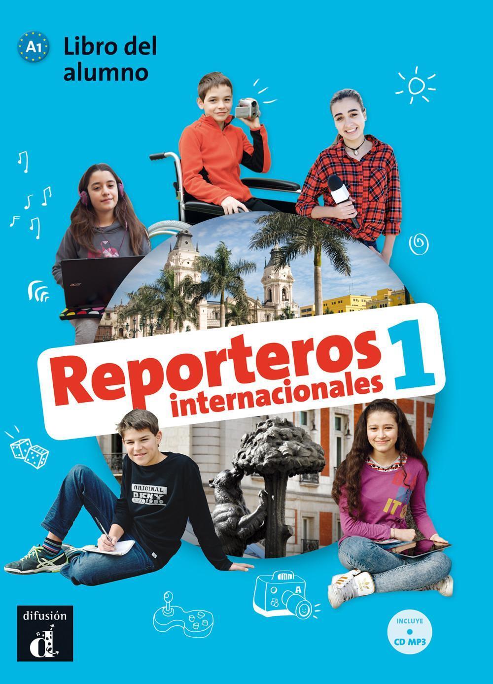 Cover: 9788416943760 | Reporteros Internacionales | Libro del alumno + MP3 CD 1 (A1) | Buch