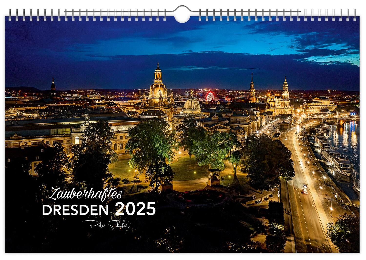 Cover: 9783910680463 | Kalender Zauberhaftes Dresden 2025 | K4 Verlag (u. a.) | Kalender