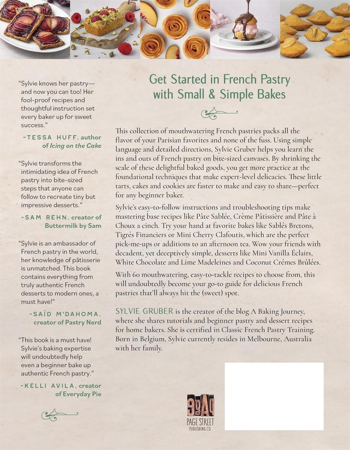 Rückseite: 9781645679363 | Bite-Sized French Pastries for the Beginner Baker | Sylvie Gruber