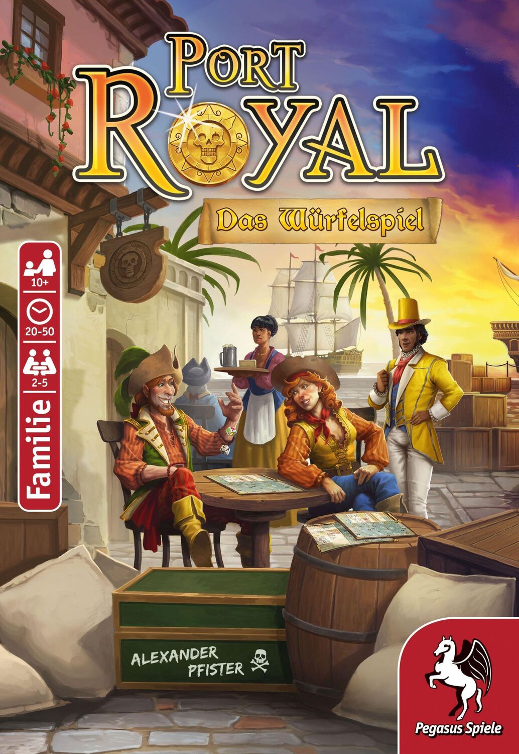 Bild: 4250231738043 | Port Royal - Das Würfelspiel | Alexander Pfister | Spiel | 51247G