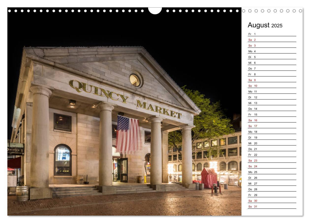 Bild: 9783435368402 | Stadtansichten aus Boston (Wandkalender 2025 DIN A3 quer), CALVENDO...