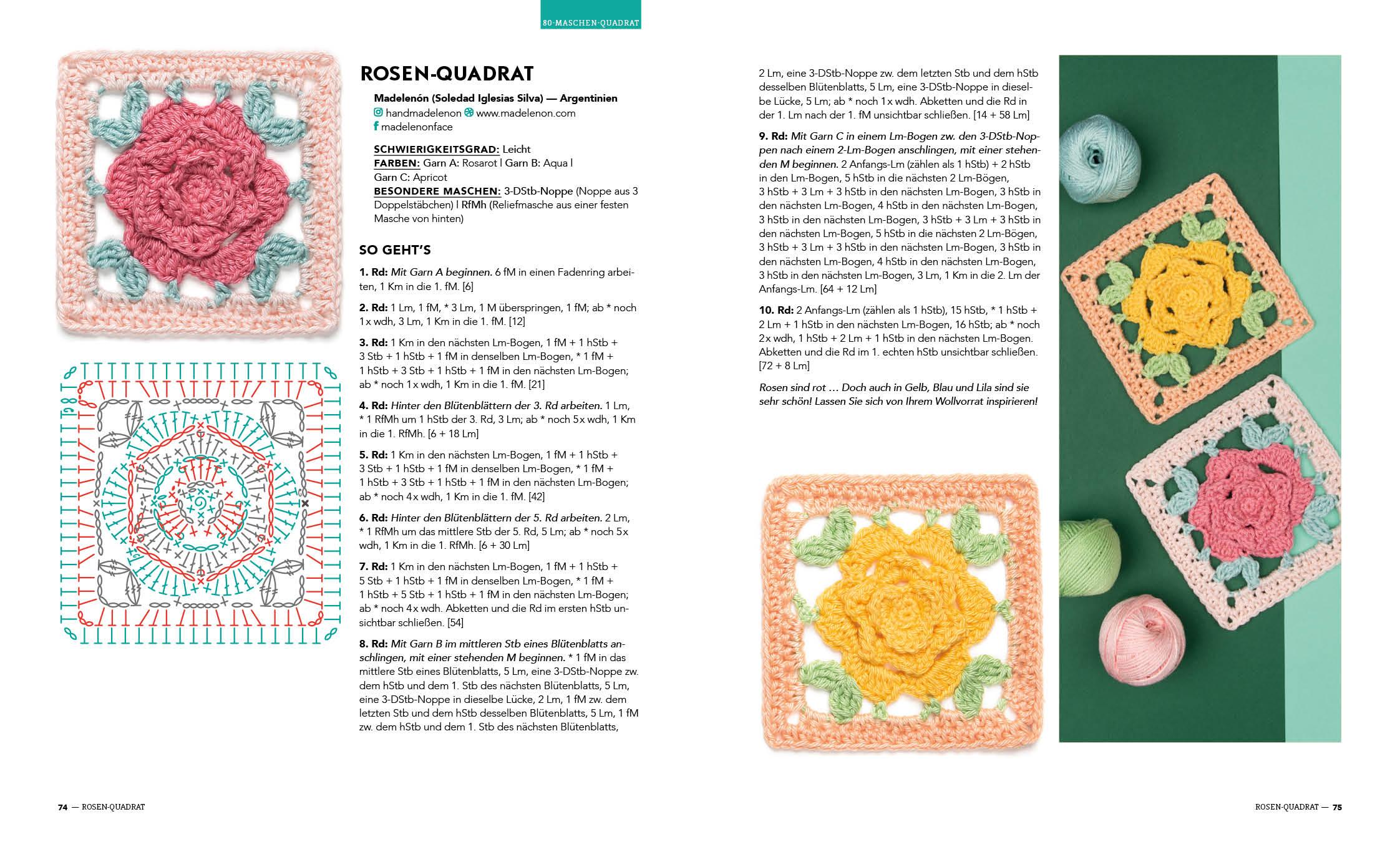 Bild: 9783745909852 | Musterbibel Granny Squares | Taschenbuch | 208 S. | Deutsch | 2022