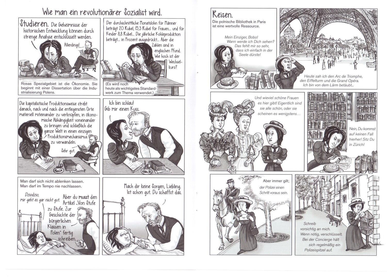 Bild: 9783320023553 | Rosa | Die Graphic Novel über Rosa Luxemburg | Kate Evans | Buch