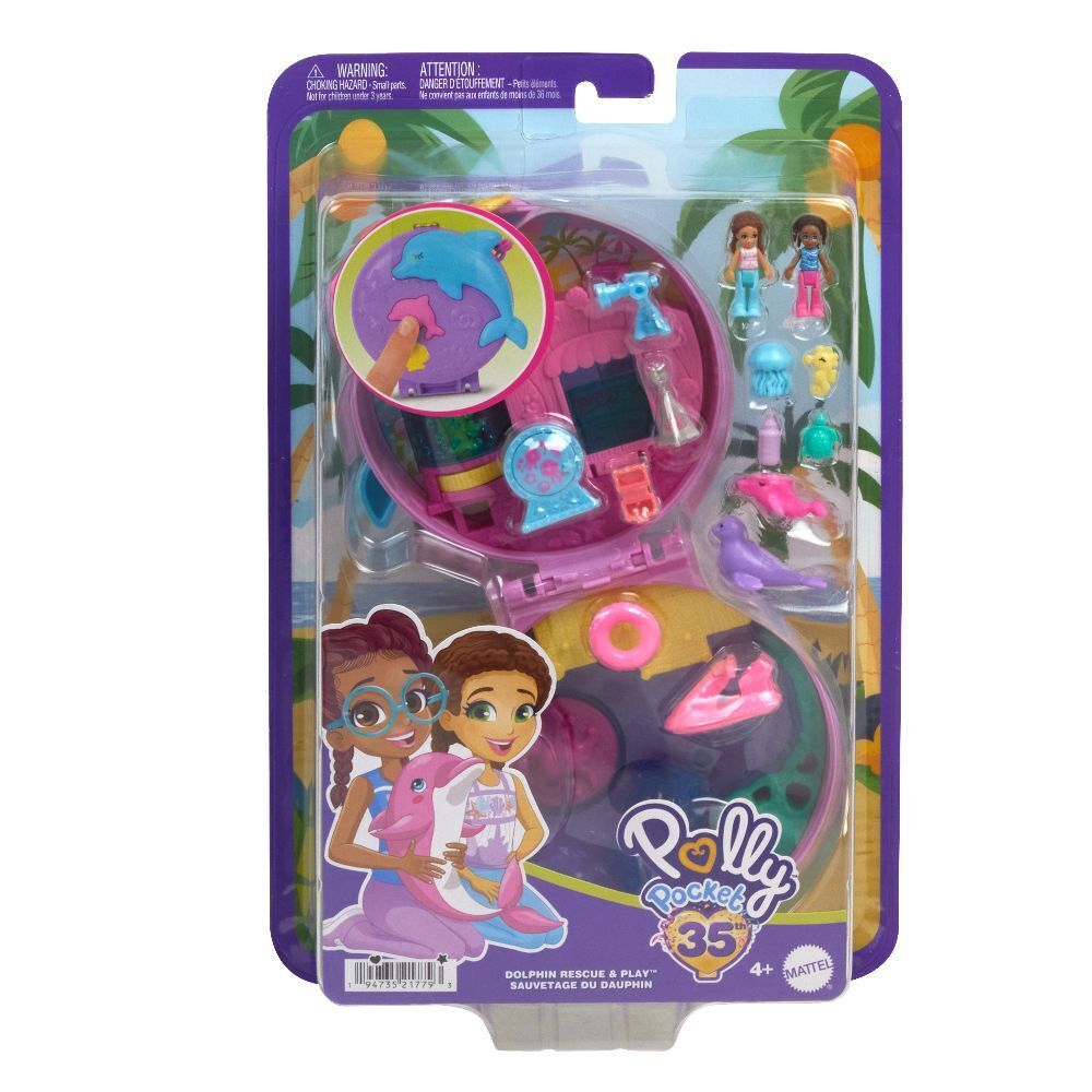 Cover: 194735217793 | Polly Pocket Delfin retten und Spielen Schatulle | Stück | Blister