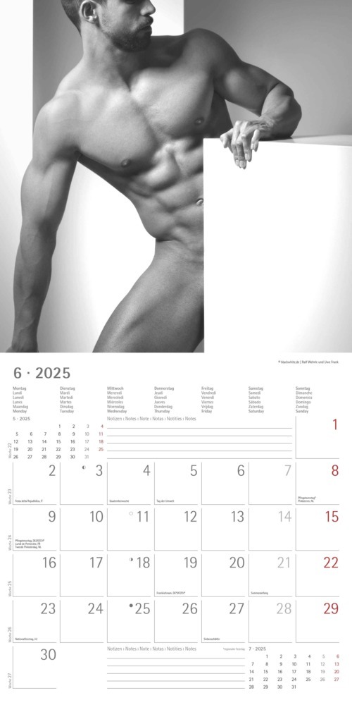 Bild: 4251732343095 | Alpha Edition - Masculine 2025 Broschürenkalender, 30x30cm,...