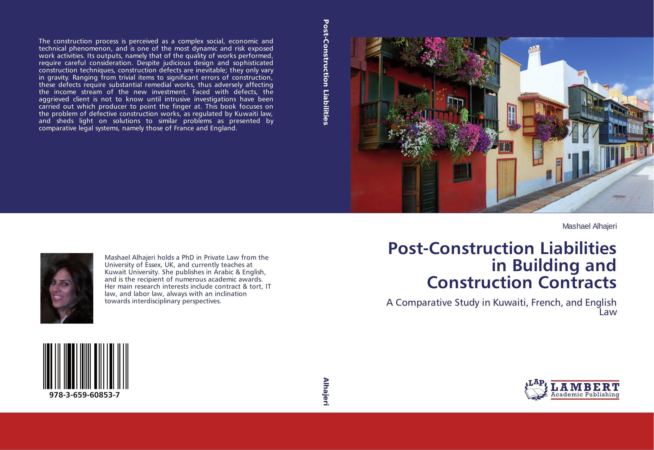 Cover: 9783659608537 | Post-Construction Liabilities in Building and Construction Contracts