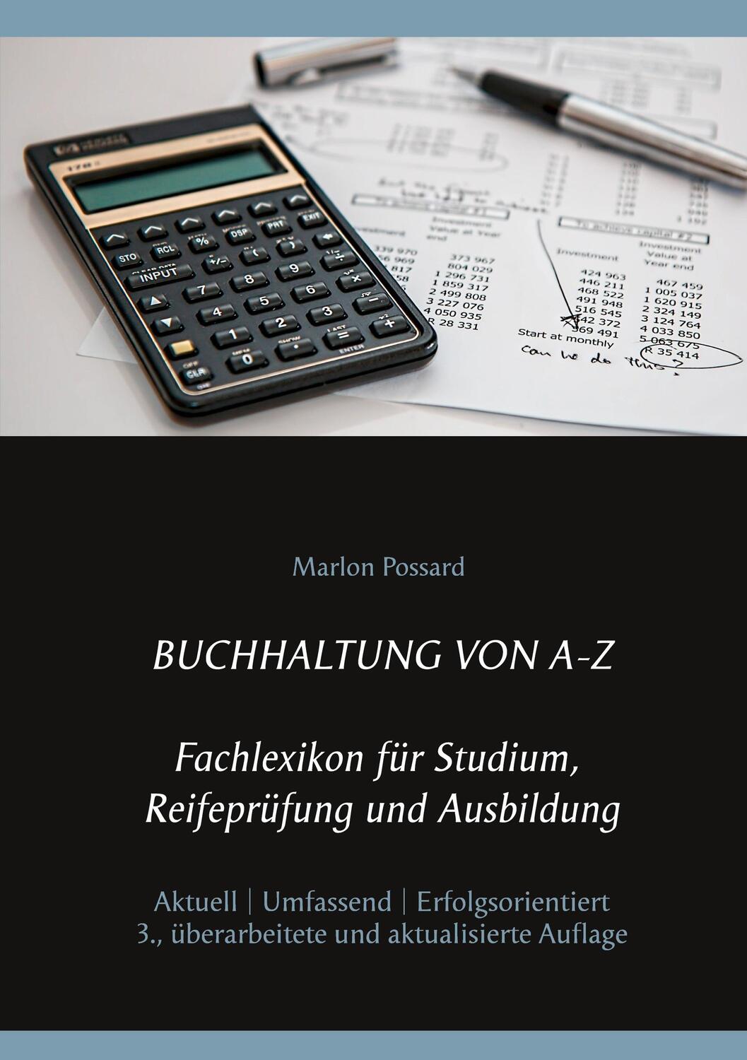 Cover: 9783752657777 | Buchhaltung von A-Z | Marlon Possard | Taschenbuch | Books on Demand