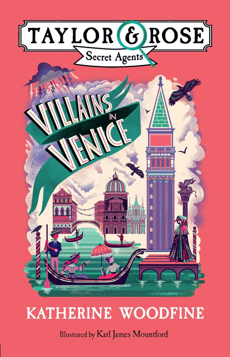 Cover: 9781405293266 | Villains in Venice | Katherine Woodfine | Taschenbuch | Englisch