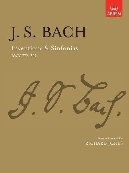 Cover: 9781854722386 | Inventions &amp; Sinfonias | BWV 772-801 | Richard Jones | Broschüre