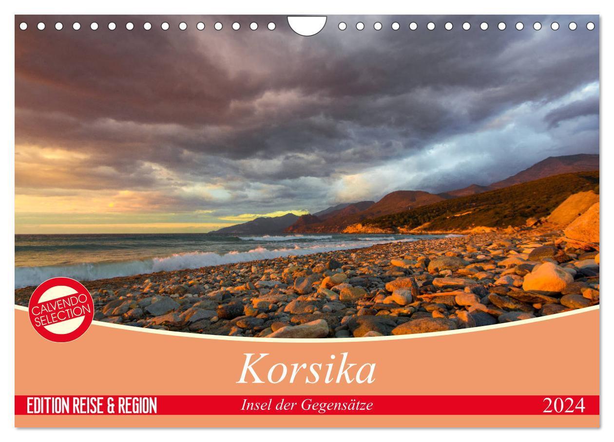 Cover: 9783383208935 | Korsika - Insel der Gegensätze (Wandkalender 2024 DIN A4 quer),...