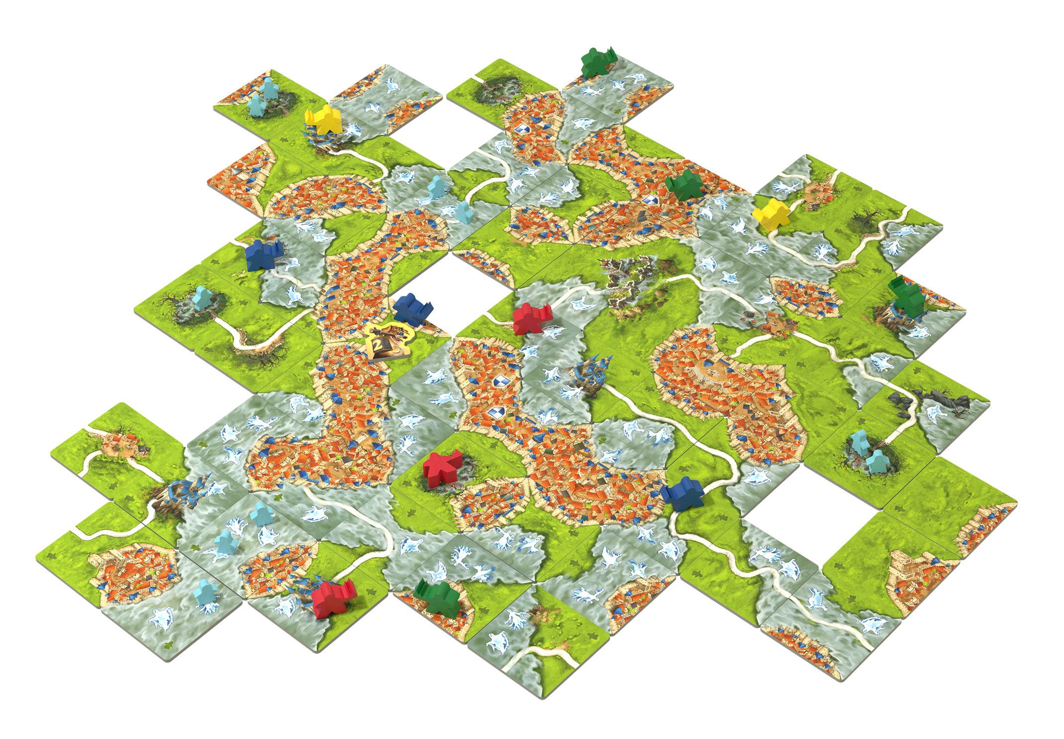 Bild: 4015566018570 | Nebel über Carcassonne | Hans Im Glück | Spiel | HIGD0507 | Deutsch