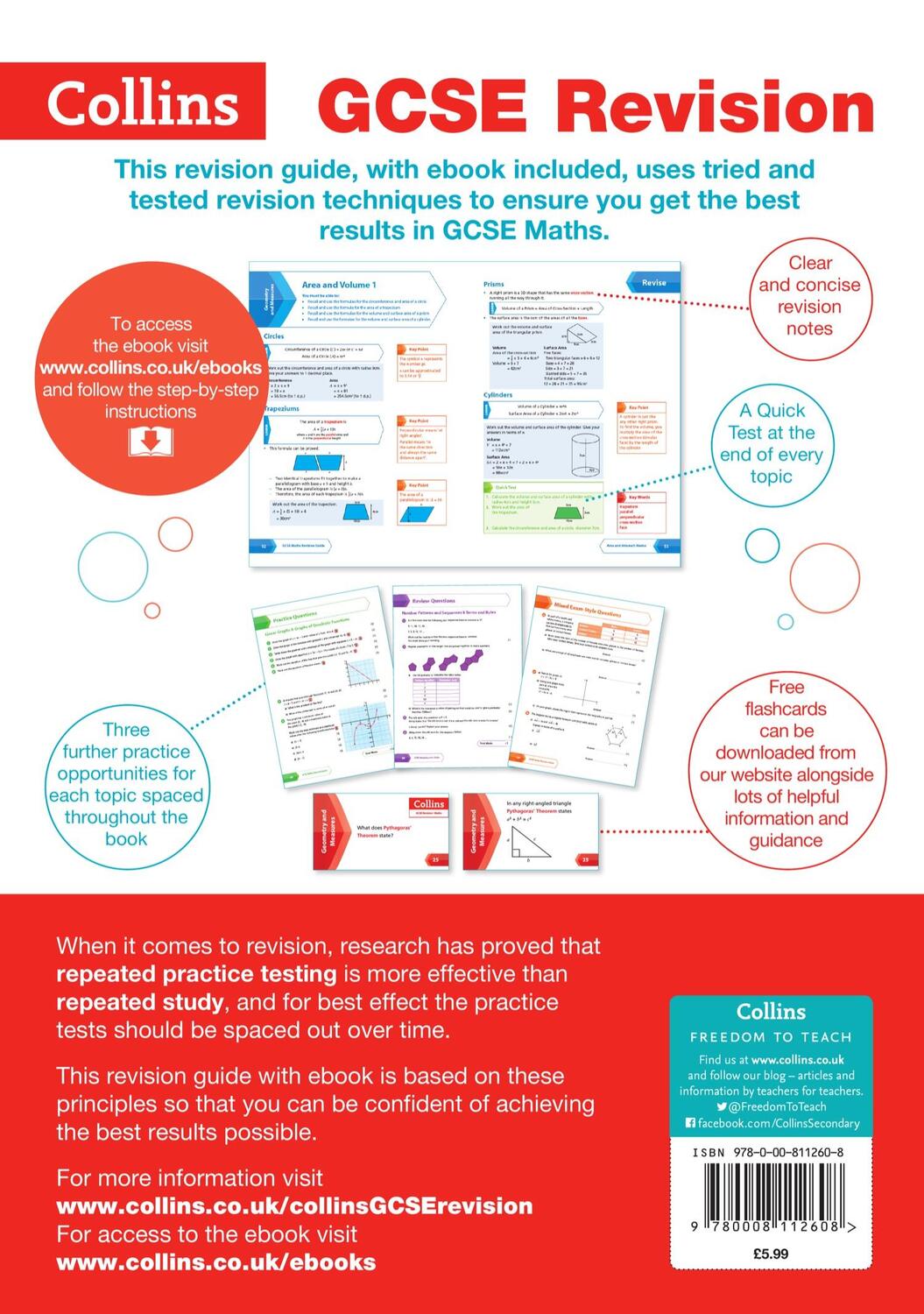 Rückseite: 9780008112608 | Collins GCSE Revision and Practice - New 2015 Curriculum Edition --...