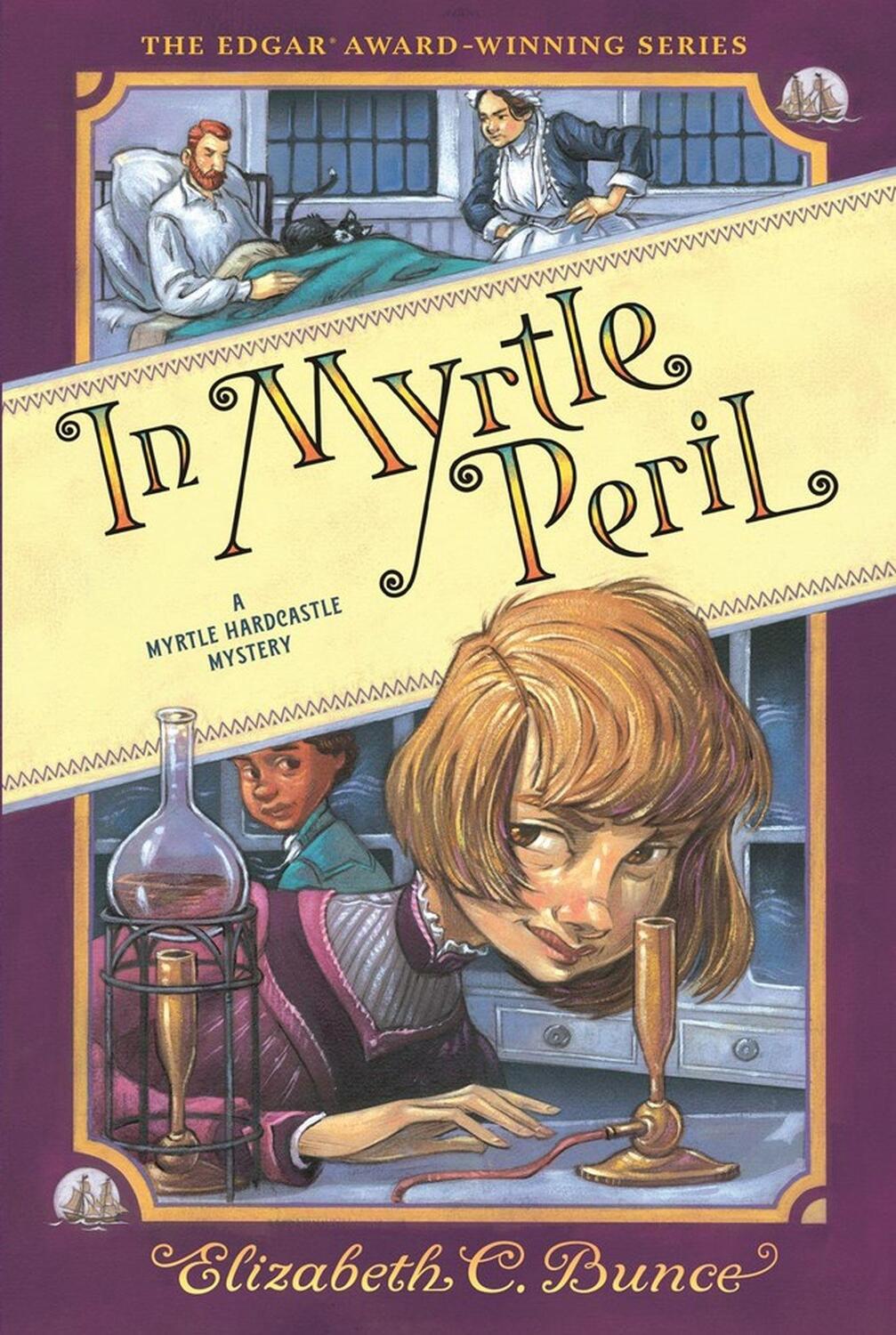 Cover: 9781643753782 | In Myrtle Peril (Myrtle Hardcastle Mystery 4) | Elizabeth C. Bunce