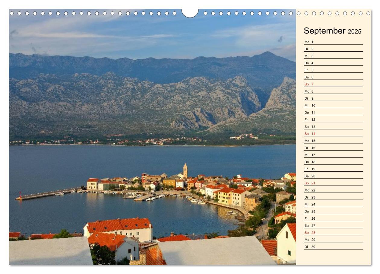 Bild: 9783435508730 | Zadar und Norddalmatien (Wandkalender 2025 DIN A3 quer), CALVENDO...