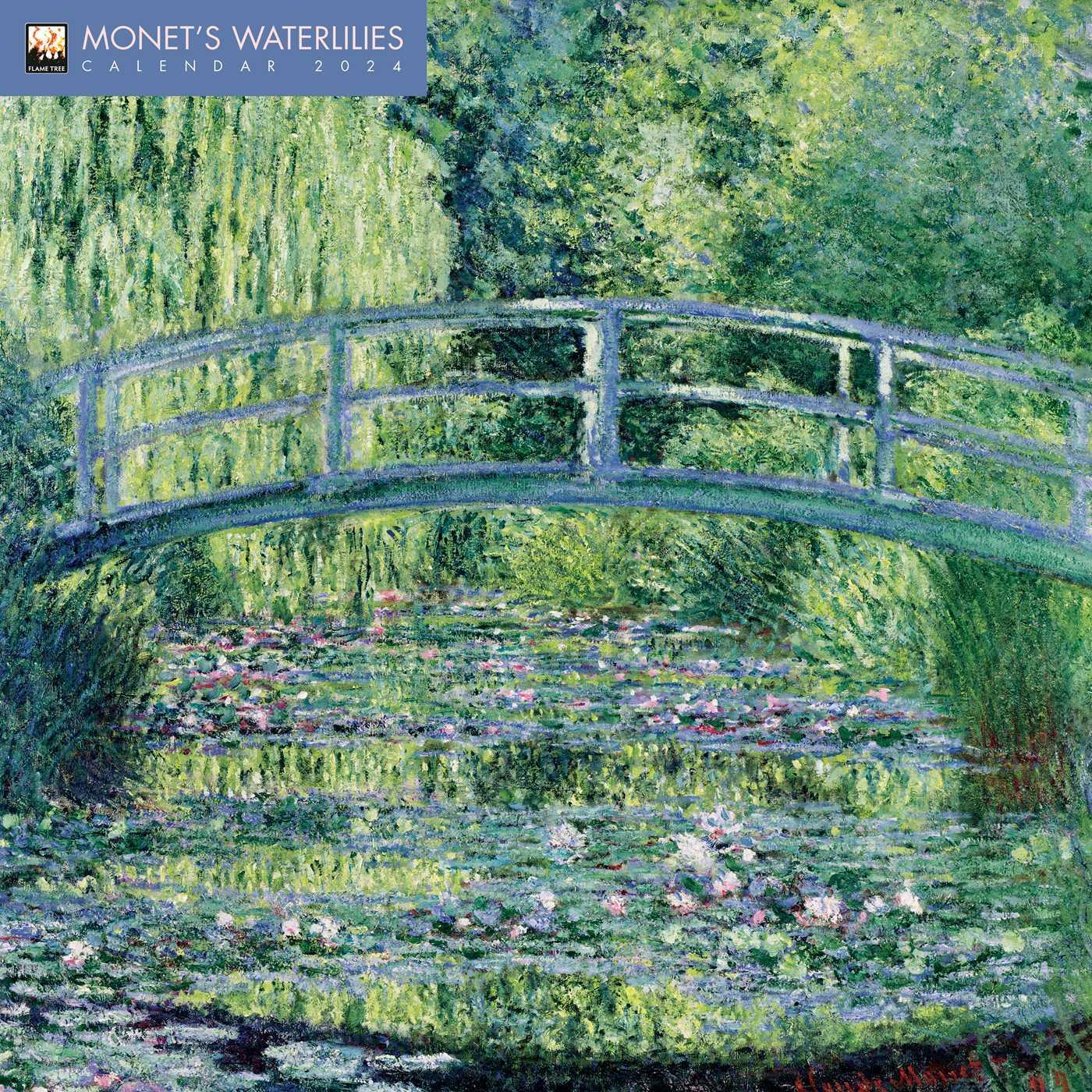 Cover: 9781804173824 | Monet's Waterlilies Wall Calendar 2024 (Art Calendar) | Kalender