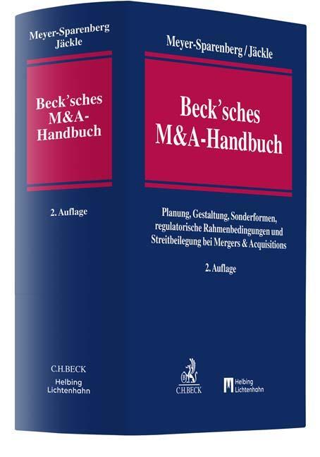 Cover: 9783406748011 | Beck'sches M&A-Handbuch | Wolfgang Meyer-Sparenberg (u. a.) | Buch