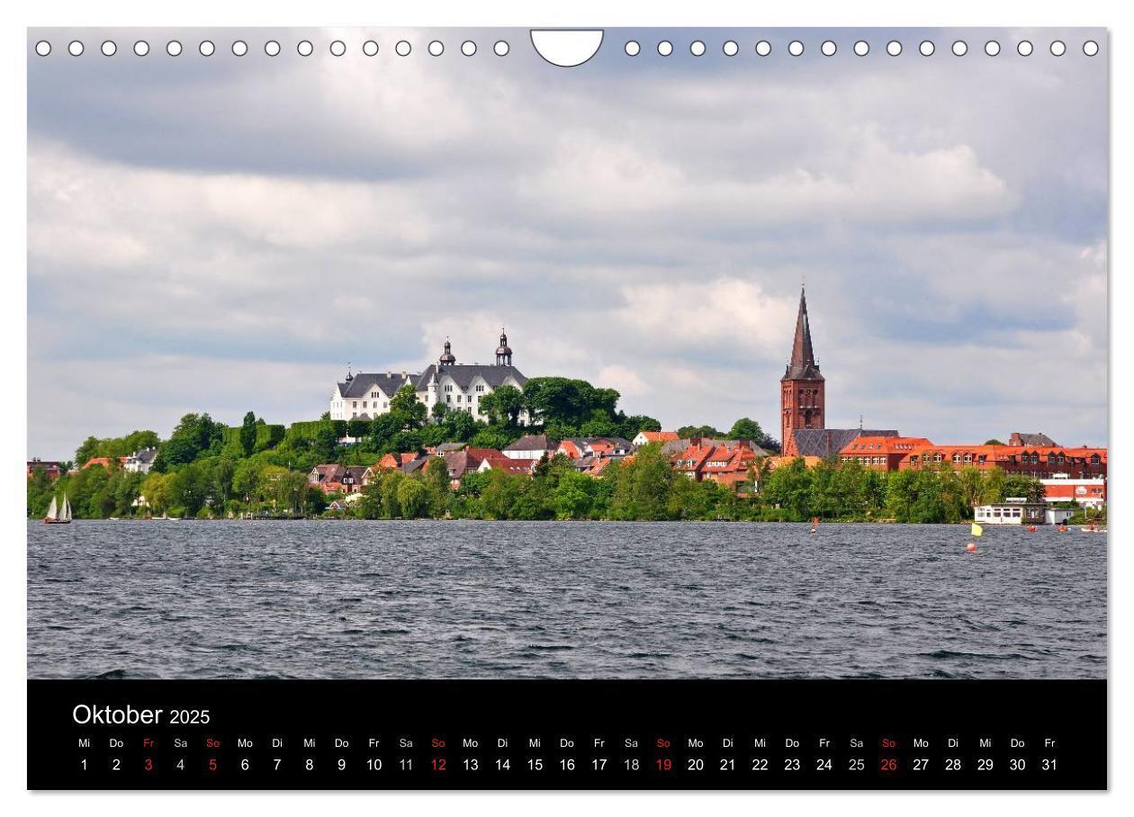 Bild: 9783435769889 | Plön - die Stadt am See (Wandkalender 2025 DIN A4 quer), CALVENDO...