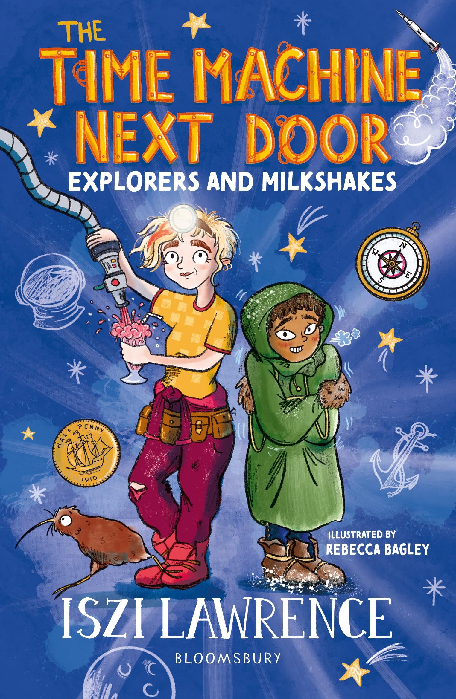 Cover: 9781801991049 | The Time Machine Next Door: Explorers and Milkshakes | Iszi Lawrence