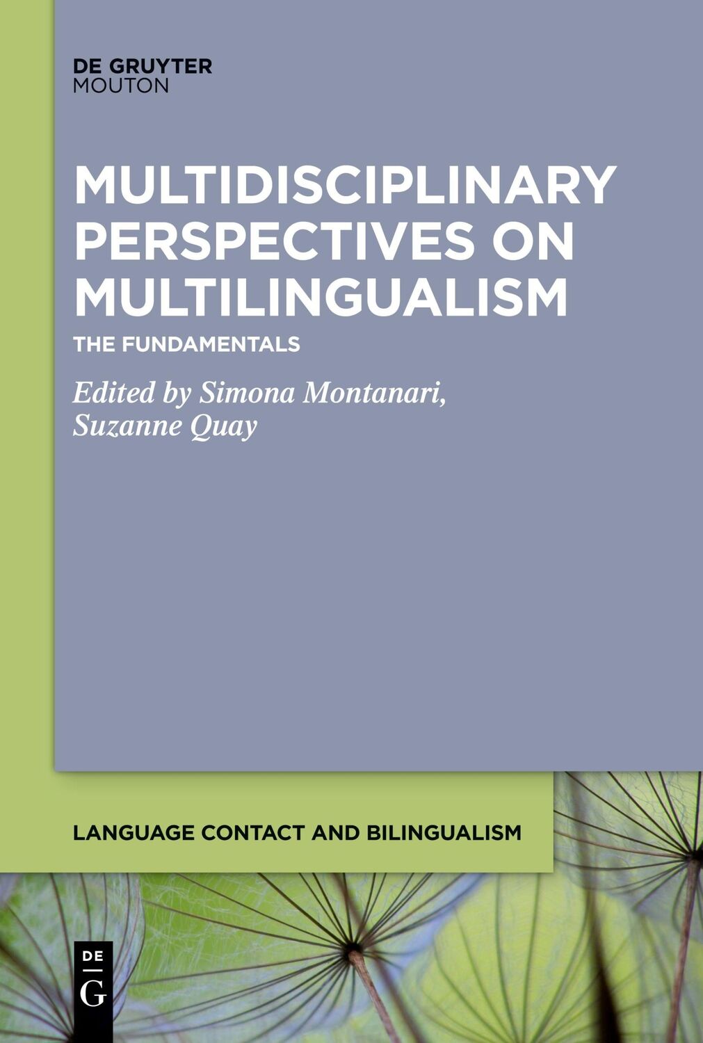 Cover: 9781501525384 | Multidisciplinary Perspectives on Multilingualism | The Fundamentals