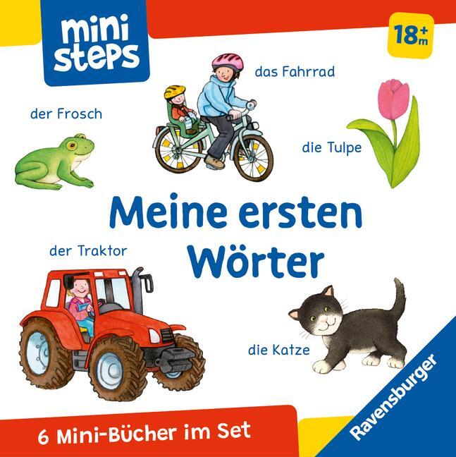 Cover: 9783473317714 | ministeps: Mein erster Bücher-Würfel: Meine ersten Wörter (Bücher-Set)