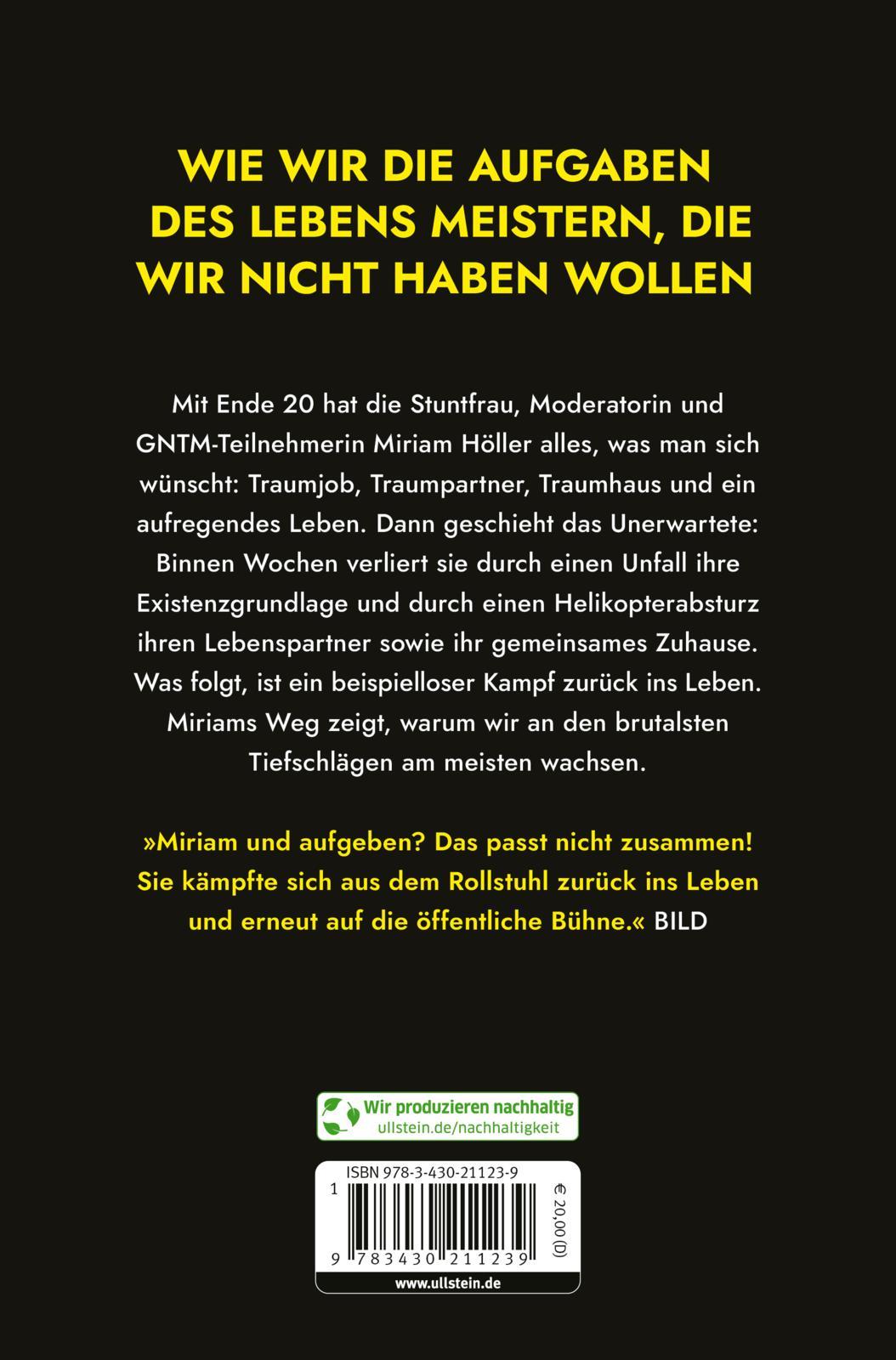 Rückseite: 9783430211239 | Das Leben ist ungerecht | Miriam Höller | Taschenbuch | 320 S. | 2025