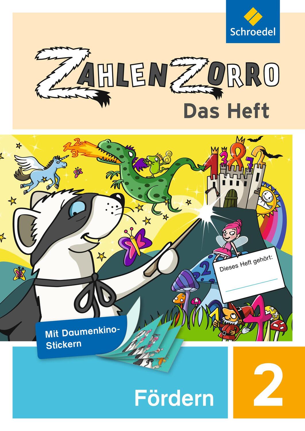 Cover: 9783507140233 | Zahlenzorro 2. Förderheft - Das Heft | Broschüre | Deutsch | 2014