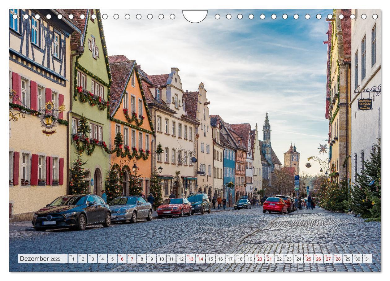 Bild: 9783383988332 | Ein Spaziergang durch Rothenburg ob der Tauber (Wandkalender 2025...