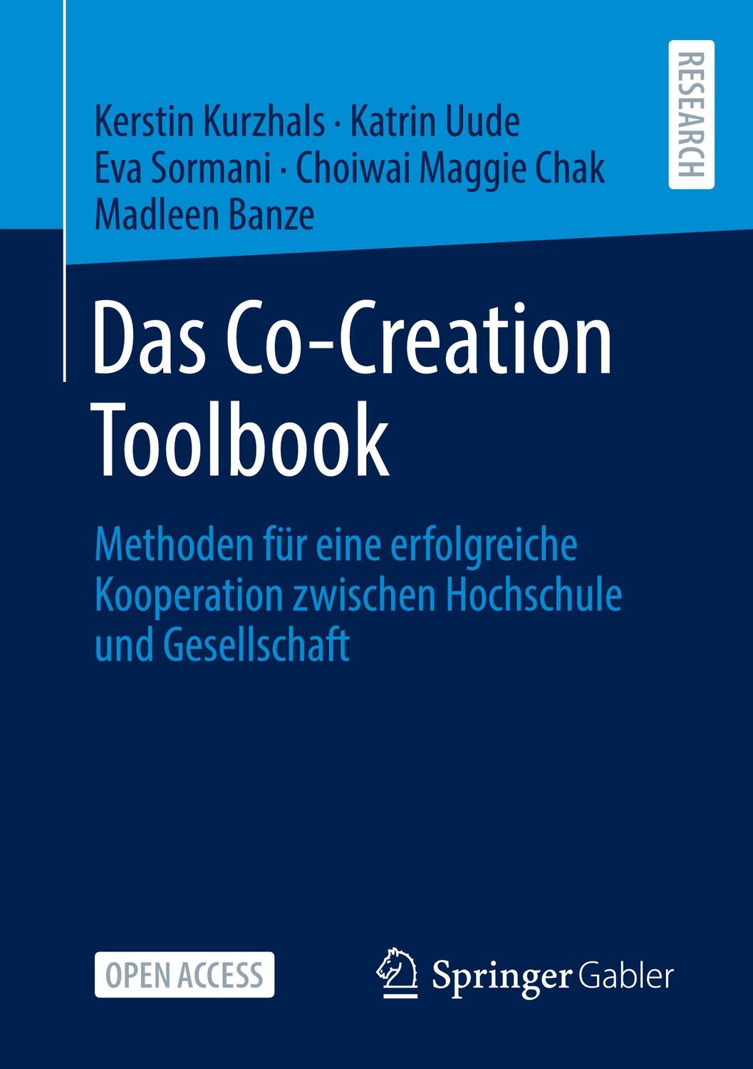 Cover: 9783658364106 | Das Co-Creation Toolbook | Kerstin Kurzhals (u. a.) | Taschenbuch
