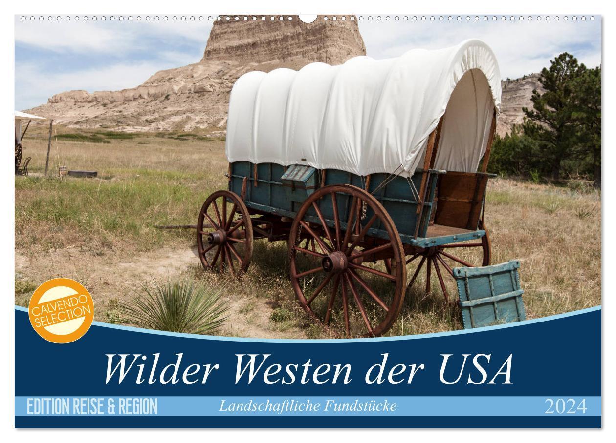Cover: 9783383194290 | Wilder Westen USA (Wandkalender 2024 DIN A2 quer), CALVENDO...