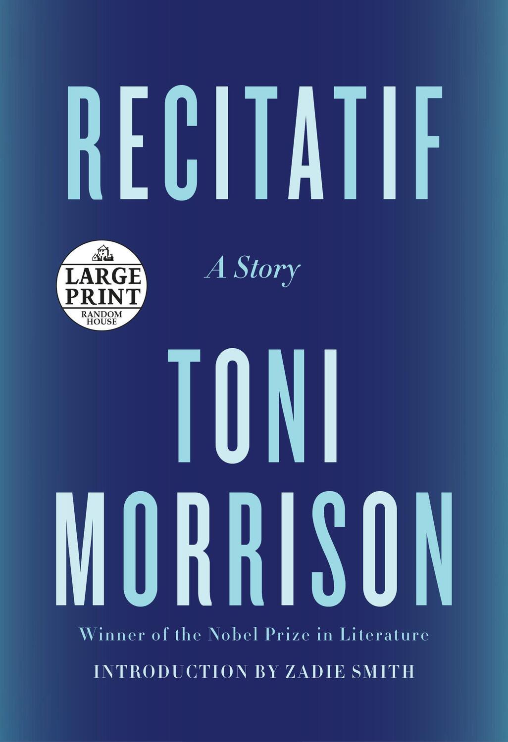 Cover: 9780593556641 | Recitatif: A Story | Toni Morrison | Taschenbuch | Englisch | 2022