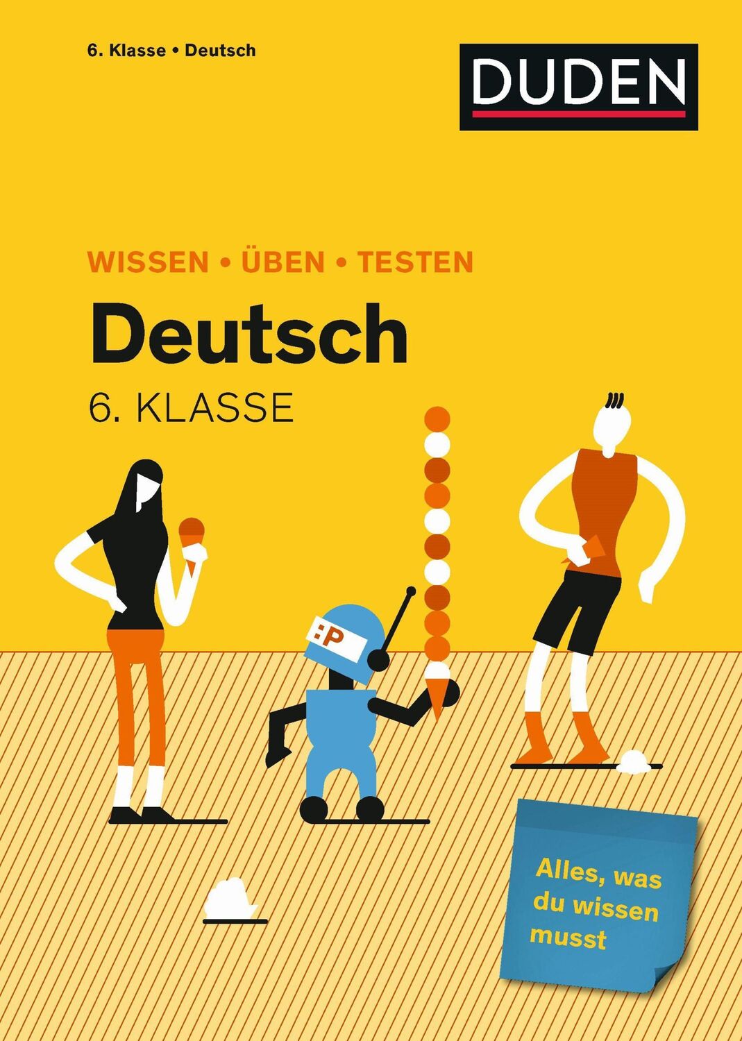 Cover: 9783411721658 | Wissen - Üben - Testen: Deutsch 6. Klasse | Taschenbuch | 176 S.