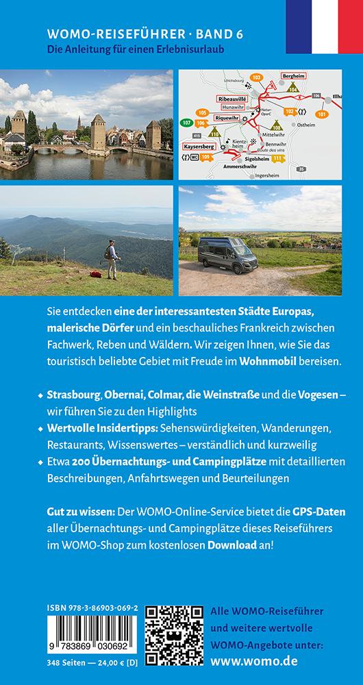 Rückseite: 9783869030692 | Entdeckertouren mit dem Wohnmobil Elsass | Ralf Gréus | Taschenbuch