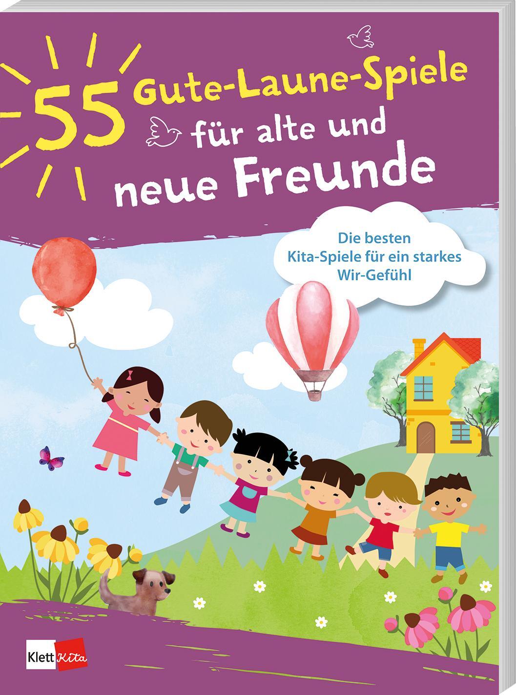 Cover: 9783960460763 | 55 Gute-Laune-Spiele für alte und neue Freunde | Taschenbuch | 80 S.
