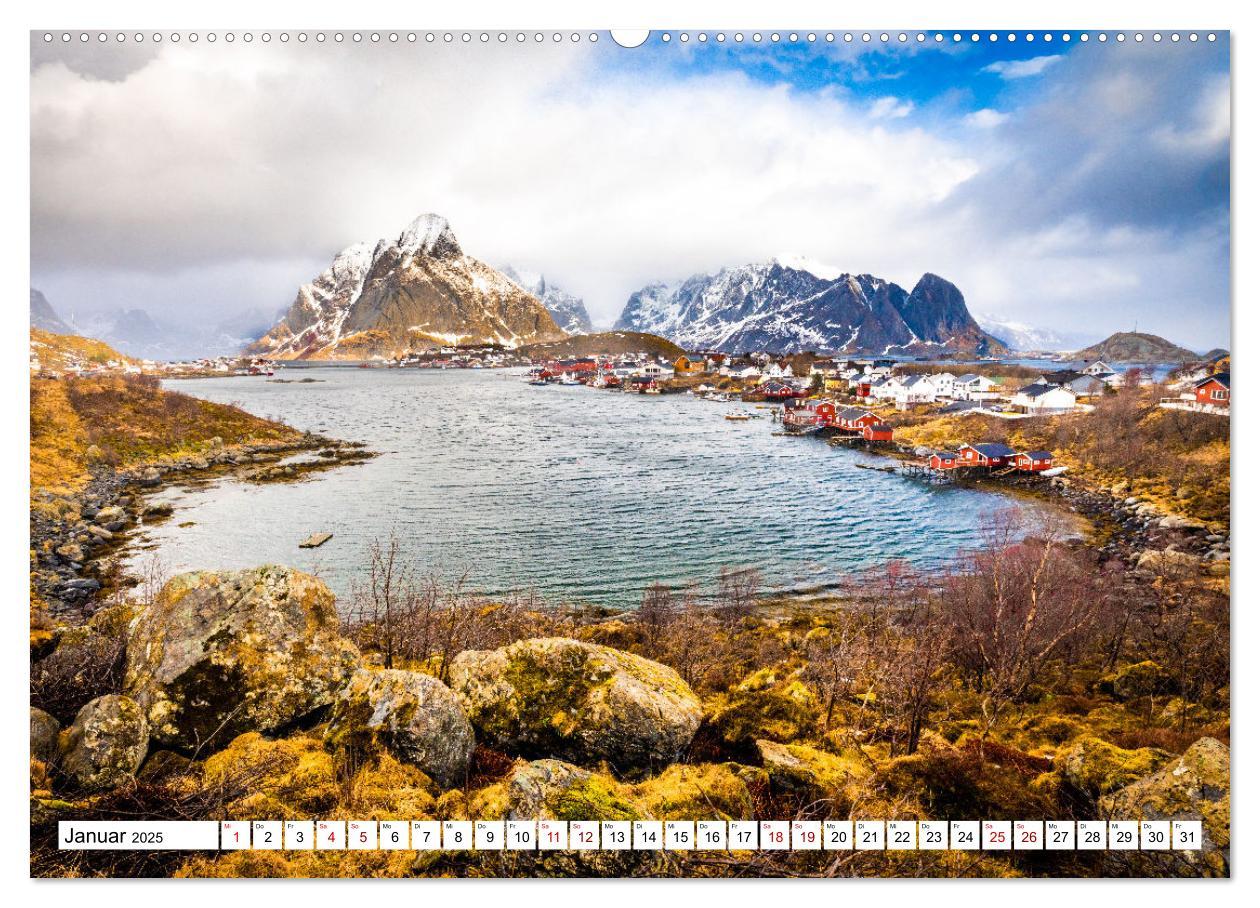 Bild: 9783383961151 | Lofoten - Eine Reise durch Nordnorwegen (Wandkalender 2025 DIN A2...