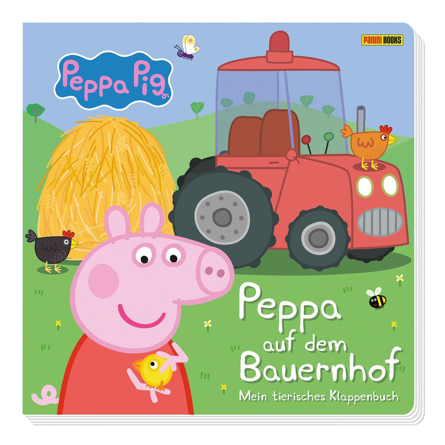 Cover: 9783833242120 | Peppa Pig: Peppa auf dem Bauernhof | Mein tierisches Klappenbuch