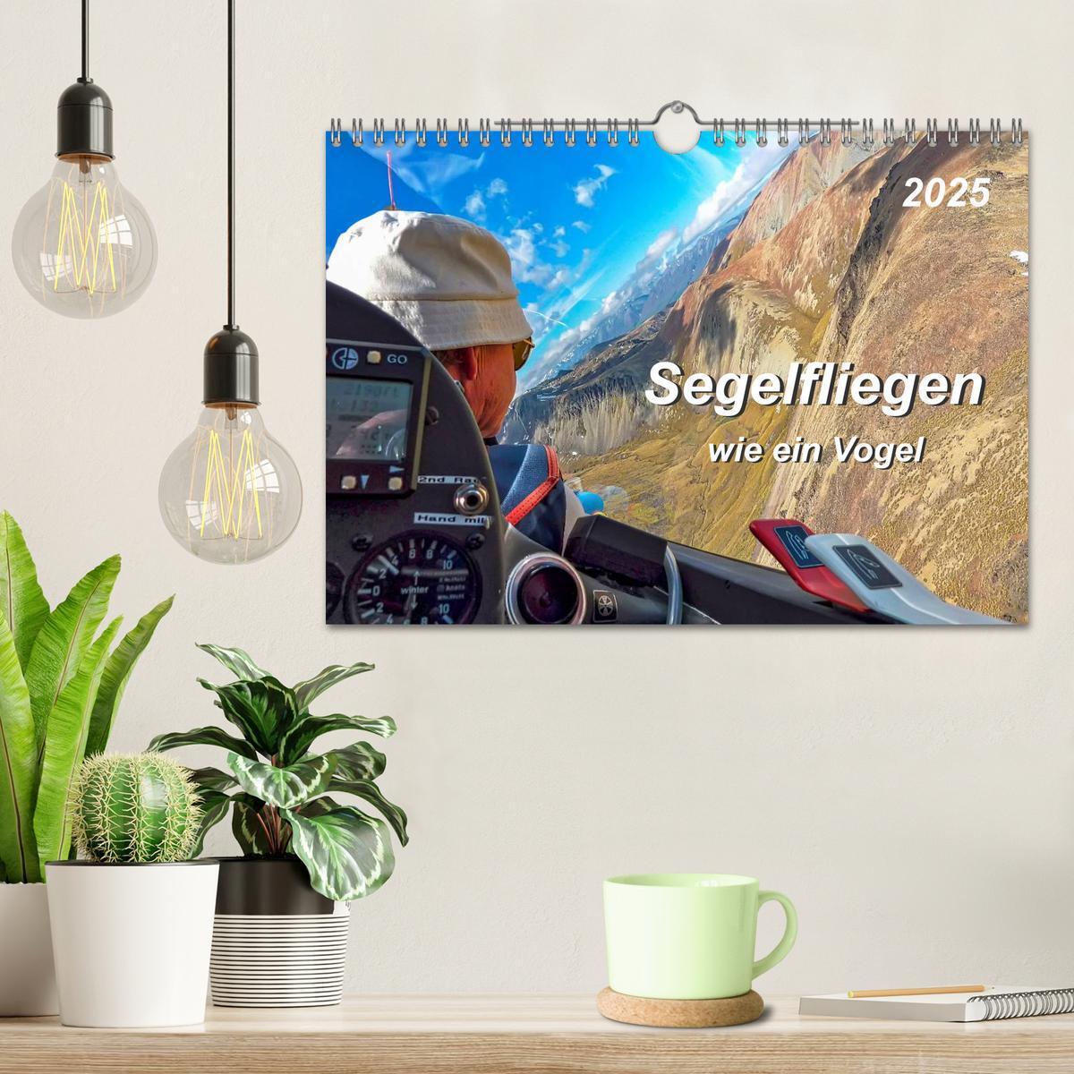 Bild: 9783435596157 | Segelfliegen - wie ein Vogel (Wandkalender 2025 DIN A4 quer),...